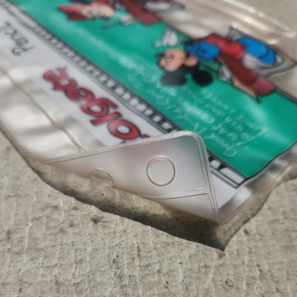 Vintage 1987 Disney × Colgate Mickey & Minnie Mouse Classroom Pencil Pouch - Picture 11 of 11